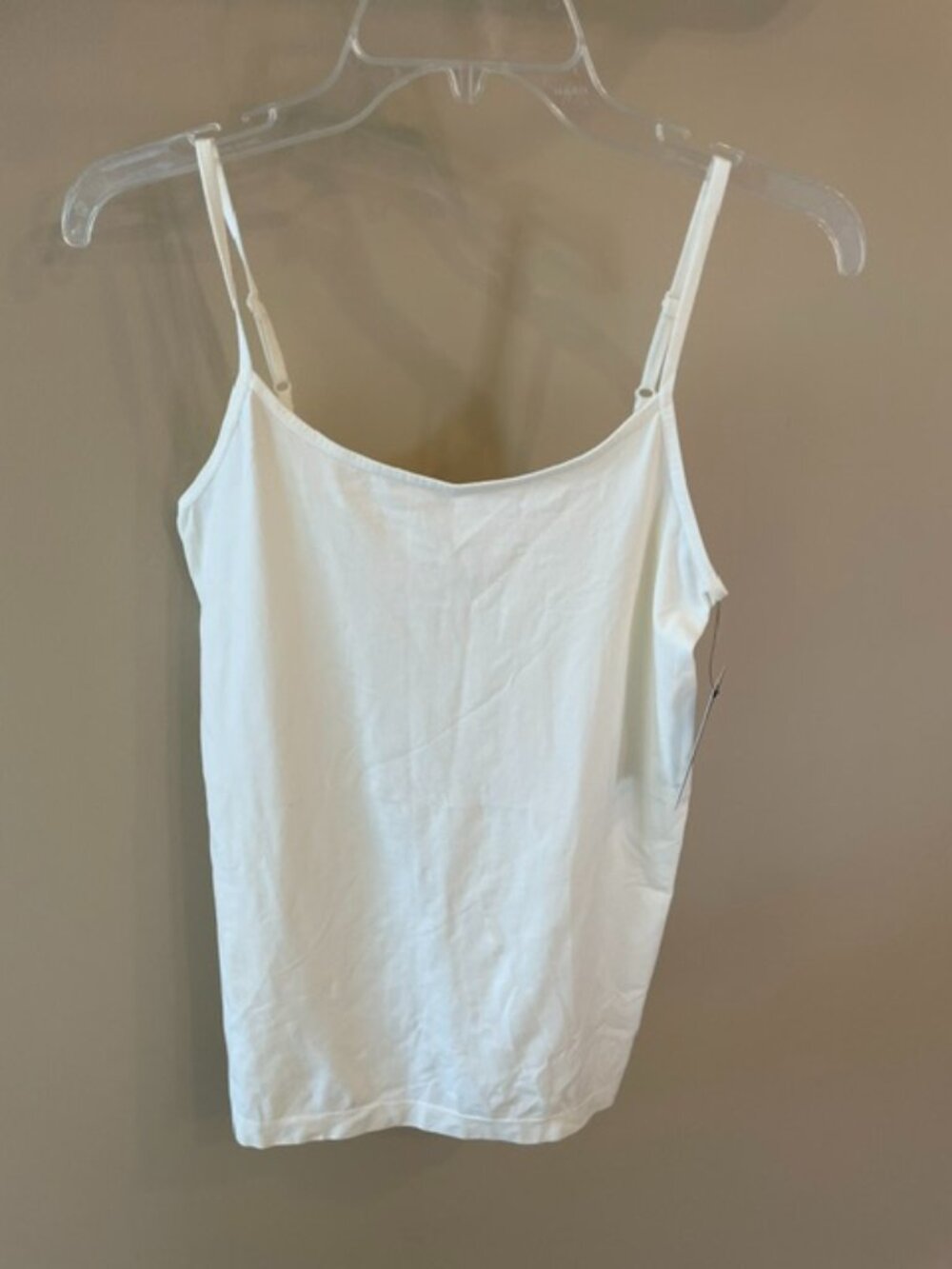 Women's APT 9 Stretch Cami top with adjustable straps in Cream